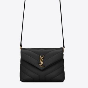 YSL Toy Lou Lou Black and gold